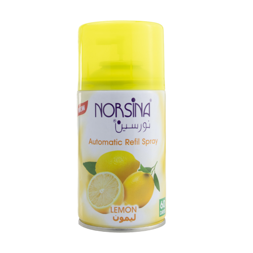 معطر جو أوتوماتيكي برائحة الليمون 260 مل – NORSINA
