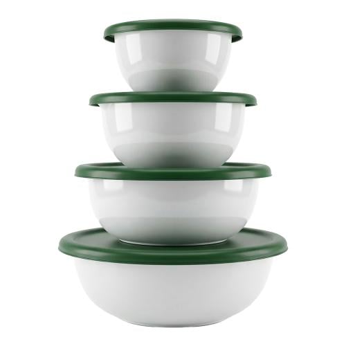 طقم حافظات بلاستيك بغطاء – 1 طقم × 4 قطع