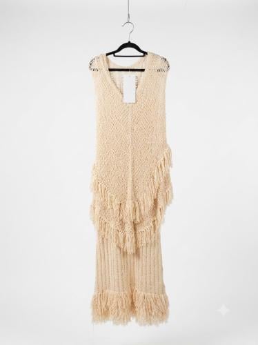 Light pink 2 line spanish dress