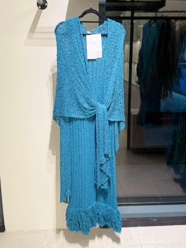 Blue open jaket Spanish dress