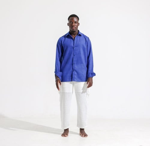 DUSK SHIRT WAVE BLUE