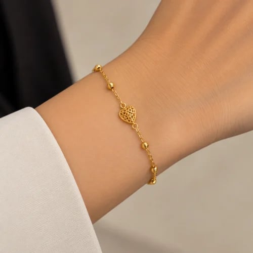 اسوارة لافيرا - ذهب عيار 21