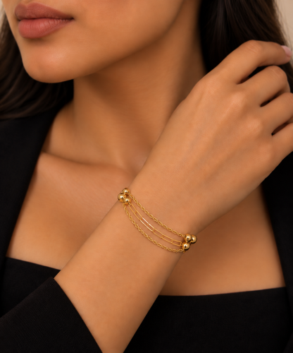 اسوارة ناعمة - ذهب عيار 21