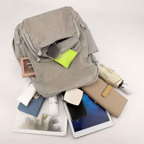 حقيبة مدرسية بعدة جيوب مقاومة للماء