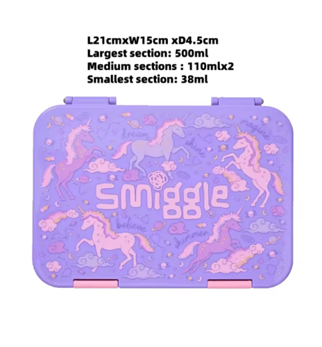 حقيبة مدرسية Smiggle مجموعة اليونيكورن الوردي