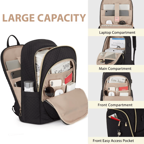 حقيبة BAGSMART المدرسية عدة الوان