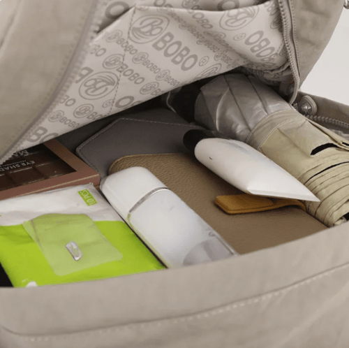 حقيبة مدرسية بعدة جيوب مقاومة للماء