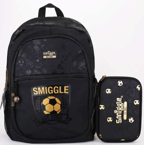 حقيبة Smiggle المدرسية كورة ذهبية