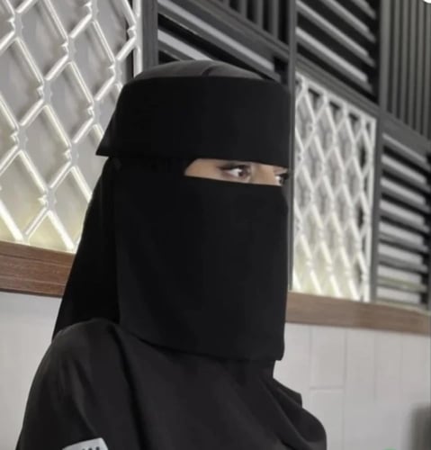 A04 عرض مؤقت خمار اسلامي مع نقاب اسلامي مجاني