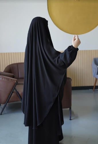 A04 عرض مؤقت خمار اسلامي مع نقاب اسلامي مجاني