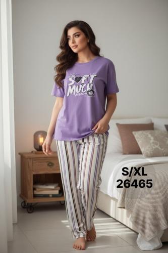 بجامة نسائي استرتش S/XL 26465