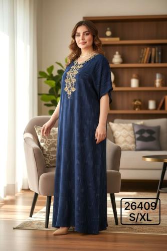 جلابية نسائي مطرز S/XL 26409