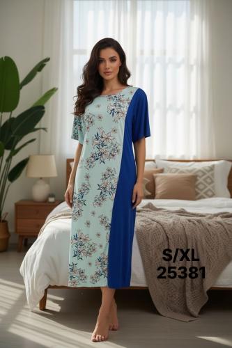 قميص نسائي استرتش ميدى فراشةS/XL 25381
