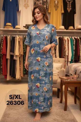 قميص نسائي ريونS/XL 26306