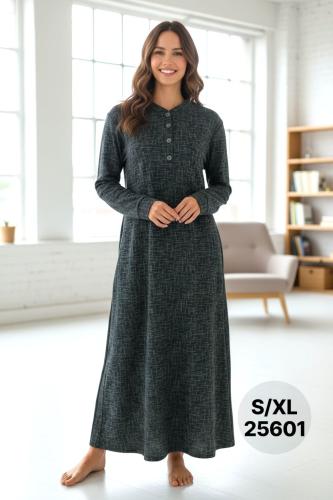 قميص نسائي شتوي بياقة أزرار وجيب جانبي - موديلات د...