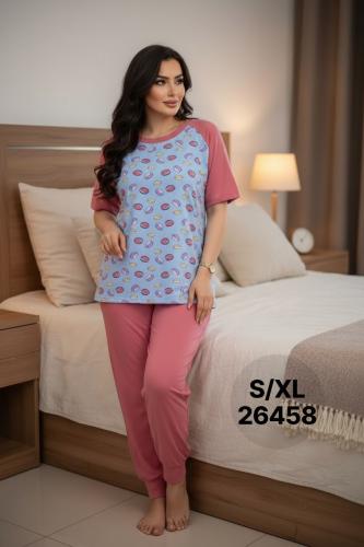 بجامة نسائي استرتش S/XL 26465