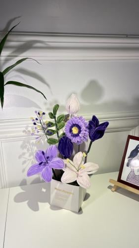 Violet bouquet