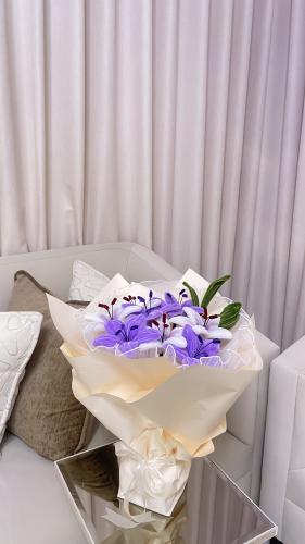 Violet bouquet