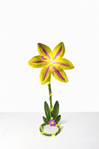 Illuminated Rapunzel flower
