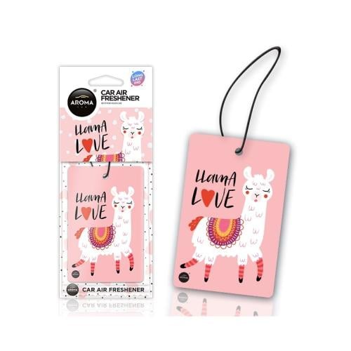 Aroma Car_air freshener car paper Love Lama