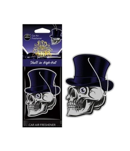 Aroma car freshener, car paper, cellulose, black o...