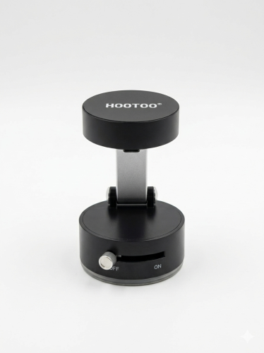 Magnetic and suction phone holder stand from Hooto...