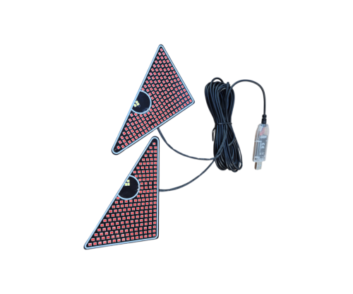 Light publication in the form of eyes