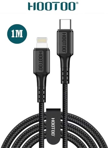 Hoto charger cable Type-c with Lightning 1M
