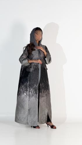 تفته تدرج رمادي واسود