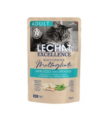 Monge LeChat Excellence Cat Wet Food With Codfish...
