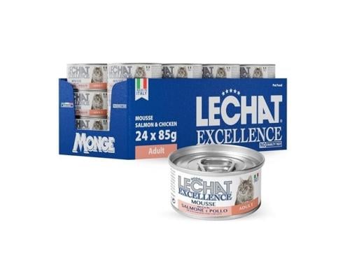 Monge LeChat Excellence Cat Wet Food With Salmon &...