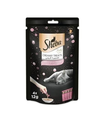 Sheba Melty Creamy Cat Treats With Tuna & Salmon-...