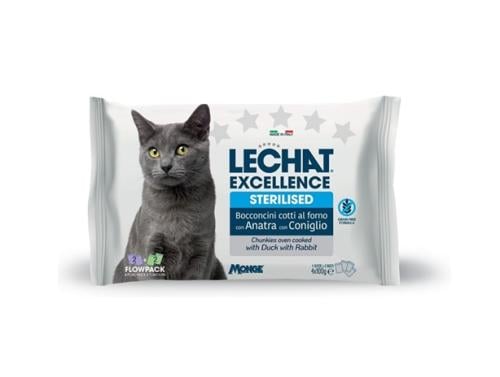 Monge LeChat Excellence Flowpack Cat Wet Food Pack...