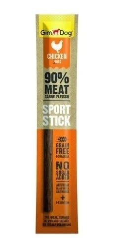 جيم دوج مكافأة للكلاب بالدجاج سبورت ستيك 12 جرام