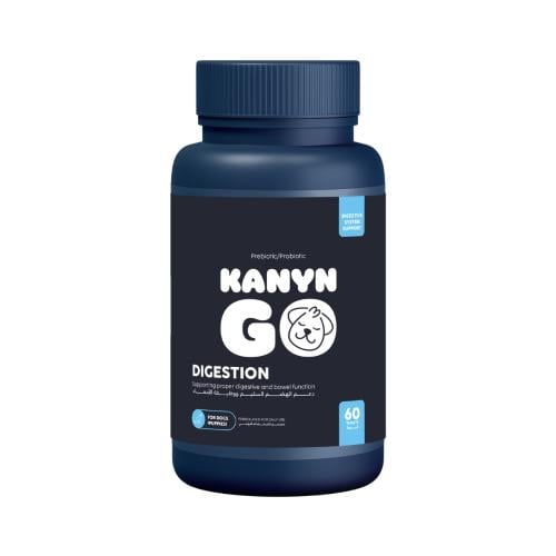 Kanyn Go Digestion Supplement for Puppies- 60 Tabl...