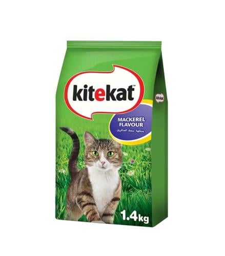 KiteKat Cat Dry Food With Mackerel For Adults