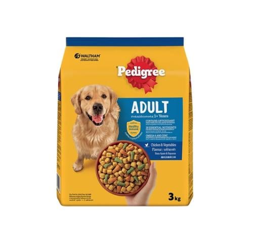 Pedigree Dog Dry Food With Chicken & Vegetables Fo...