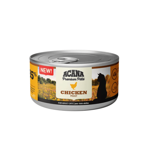 اكانا طعام رطب بالدجاج للقطط البالغة- 24 حبة*85 جر...