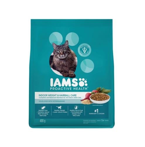 IAMS Weight & Hairball Care Cat Dry Food For Indoo...