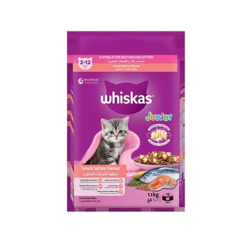 Whiskas Cat Dry Food With Tuna & Salmon For Mother...