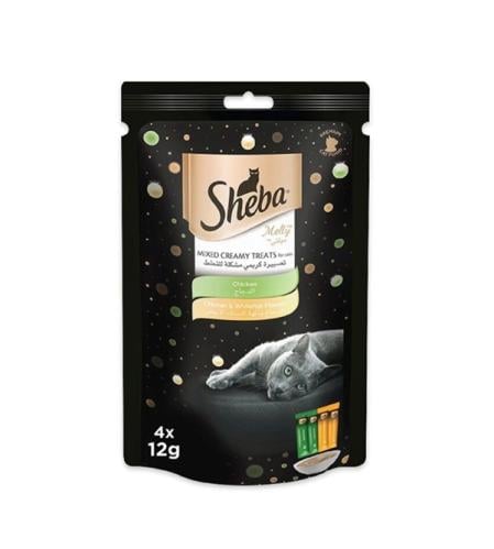 Sheba Melty Creamy Cat Treats With 2 Mixed Flavors...
