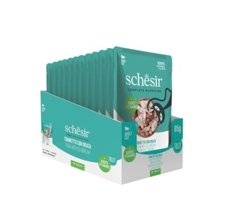 Schesir Complete Nutrition Cat Wet Food With Tuna...