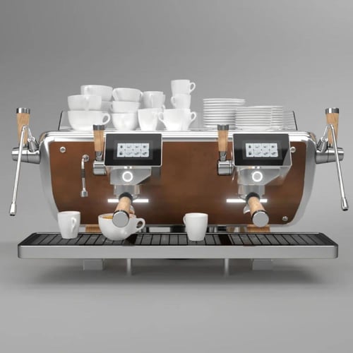 ماكينة اسبريسو احترافية ستورم ستاندرد 2 جروب الإيط...