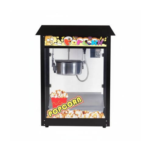 مكينة صنع الفشار لون الاسود