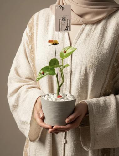 بوتس في حوض بمظهر جرانيت