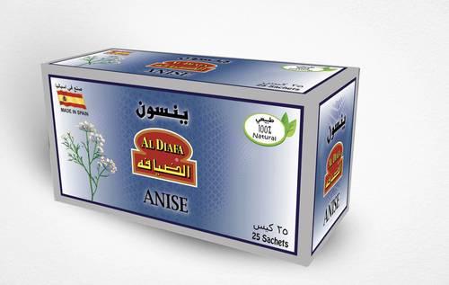 اعشاب الضيافة ينسون ظروف مغلفة 25 كيس