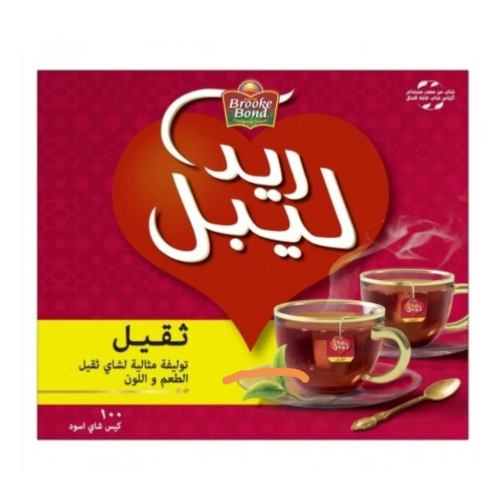 شاي ريد ليبل - 100 كيس