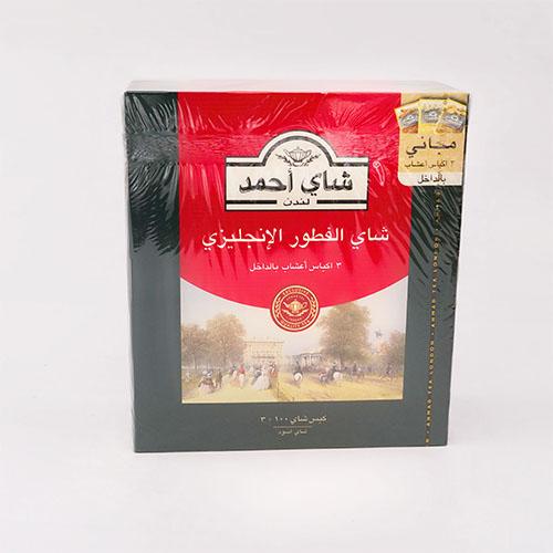 شاي احمد (فطور انجليزي) ١٠٠ كيس