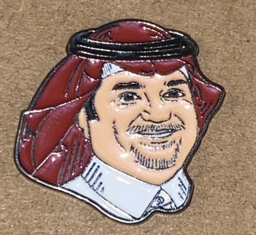 ملصق حديد راشد الماجد