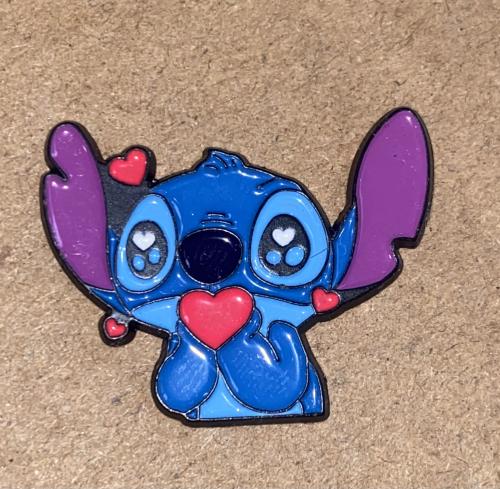 ملصق حديد شخصية ستيتش ازرق